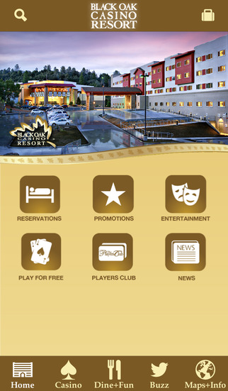 【免費旅遊App】Black Oak Casino Resort-APP點子