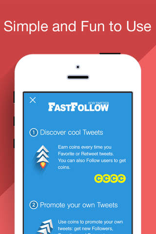 FastFollow - Get Followers, Retweets and Favorites in Minutes for Twitter screenshot 3