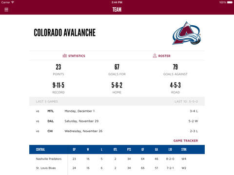 【免費運動App】Colorado Avalanche-APP點子