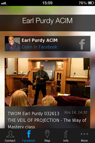 Earl Purdy ACIM screenshot 4