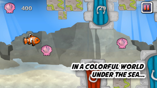 Amazing Fish Adventure Story : Underwater Racer Clownfish Edition