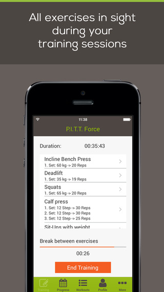 yourWorkout - your personal workout diary in your pocket