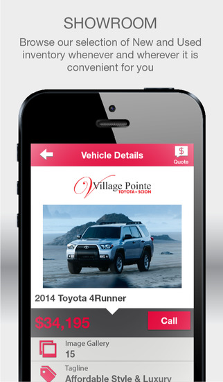 【免費生產應用App】Village Pointe Toyota-APP點子