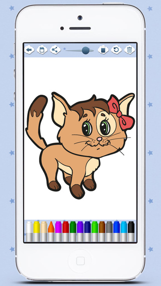 【免費娛樂App】Connect the dots and color the drawings – for kids from age 3-APP點子