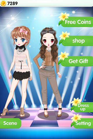 Cute Little Sisters - dress up games for girls screenshot 4