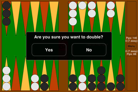 Pocket Backgammon screenshot 3