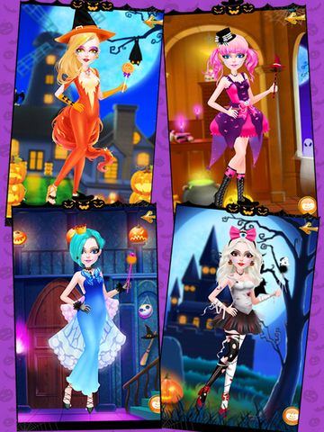 【免費遊戲App】Halloween Salon-Dress Up, Makeup,&Salon Game for Kids-APP點子