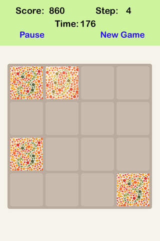 Color Blind Treble 4X4 - Who Can Get Success Within 11 Steps screenshot 2