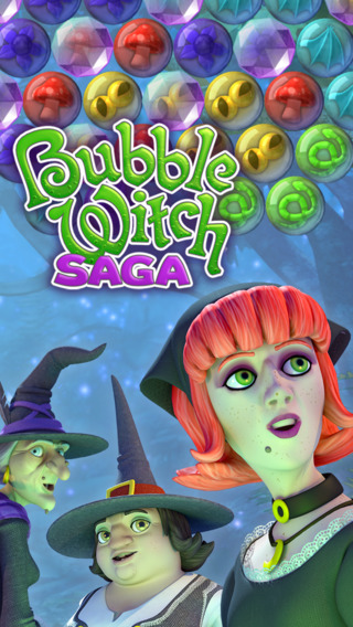 【免費遊戲App】Bubble Witch Saga-APP點子