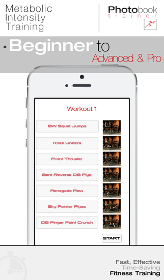 【免費健康App】Ultimate Workout 2 - Personal Fitness Photo Book Trainer [Metabolic Resistance Training Edition]-APP點子