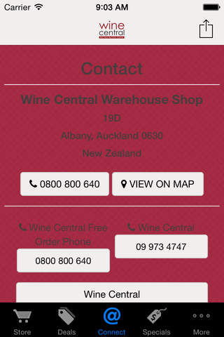 Wine Central screenshot 3
