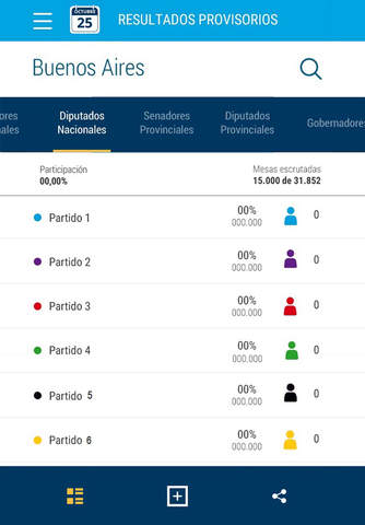 Elecciones Argentina 2015 screenshot 3
