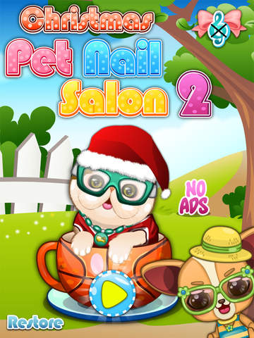 【免費遊戲App】Christmas Pet Nail Salon 2-APP點子