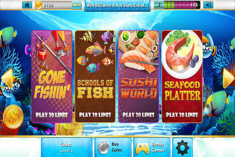 Mr Fish Craze Lucky Slots - Free Xtreme Las Vegas Casino with Bonus Games screenshot 4