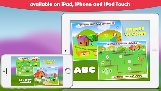 【免費教育App】Farm Adventure for Kids (US English)-APP點子