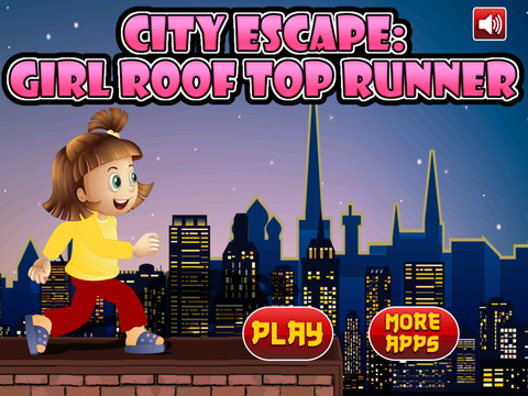 【免費遊戲App】City Escape: Girl Roof Top Runner Pro-APP點子