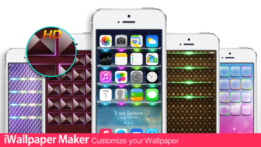 【免費書籍App】iWallpaper Maker : Custom theme Wallpapers ( for home screen, lock screen, kakao, whatsapp, Messenger)-APP點子