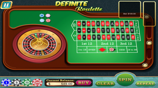 【免費遊戲App】Definite Roulette-APP點子