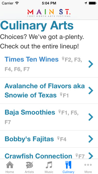 【免費娛樂App】MAIN ST. Fort Worth Arts Festival-APP點子
