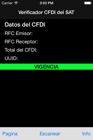 Verificador de CFDI screenshot 3