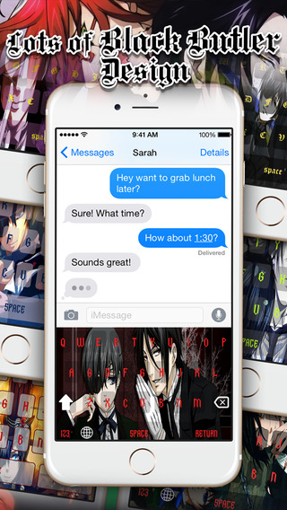 【免費工具App】KeyCCM – Wallpaper Manga & Anime Keyboard Themes Black Butler Edition-APP點子