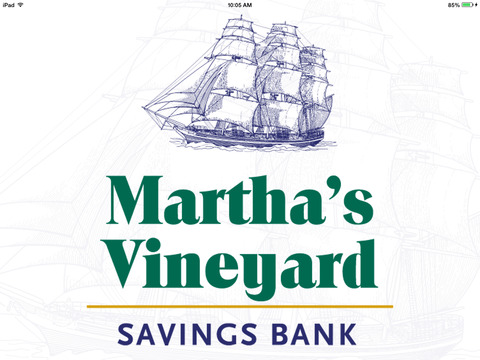 Martha’s Vineyard Savings Bank Mobile Banking for iPad