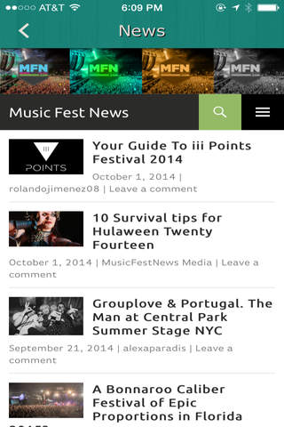 Music Fest News screenshot 2