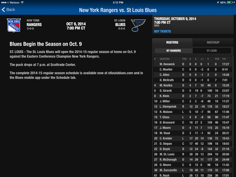 【免費運動App】St.Louis Blues Official Mobile App-APP點子