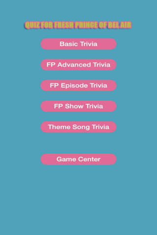 Trivia & Quiz Game: Fresh Prince of Bel Air Edition screenshot 3