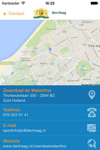 ZwemApp Den Haag screenshot 2