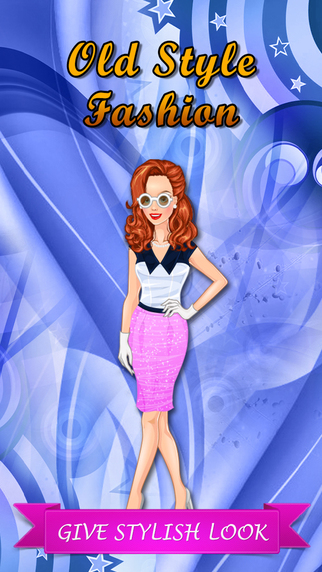 Old Style Fashion Dress Up Game - Makeover for girls and kids