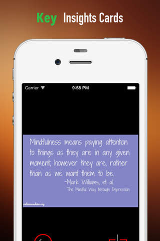Mindfulness: Practical Guide Cards with Key Insights and Daily Inspiration screenshot 4
