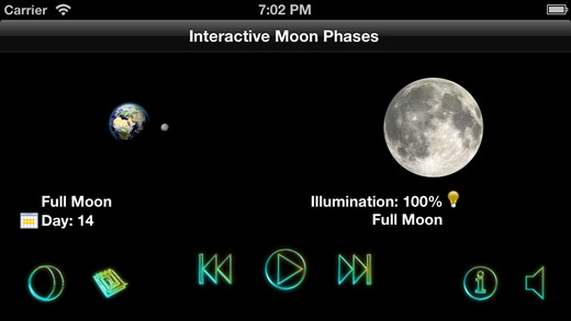 Interactive Moon Phases