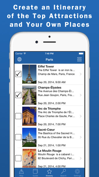 City Guides Offline Maps - Create a Travel Itinerary Plan a Trip