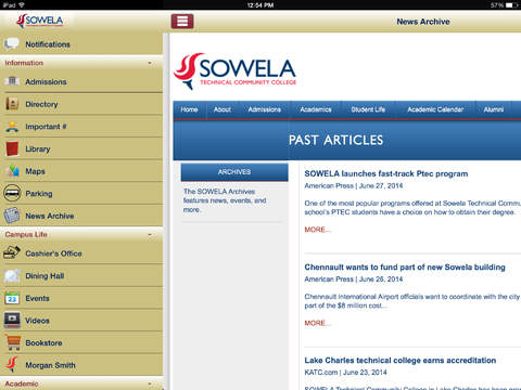 【免費教育App】SOWELA Technical Community College-APP點子