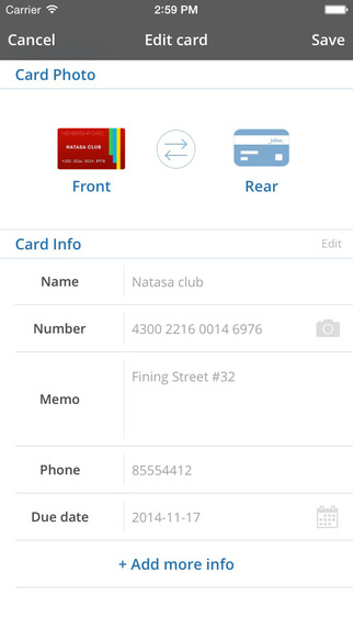 【免費生活App】Card Mate - Card scanner & card reader, scan card, lighten your wallet-APP點子