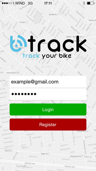 BTrack - Antitheft GPS tracker for bike