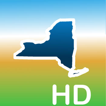 Aqua Map New York HD - Lakes GPS Offline Nautical Charts LOGO-APP點子