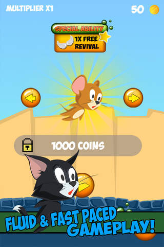 Hopping Chase - Tom & Jerry Version screenshot 2