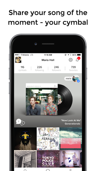 Cymbal - Music discovery powered by friends