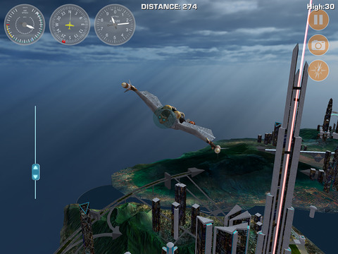 Скачать Airplane Fly Megatropolis