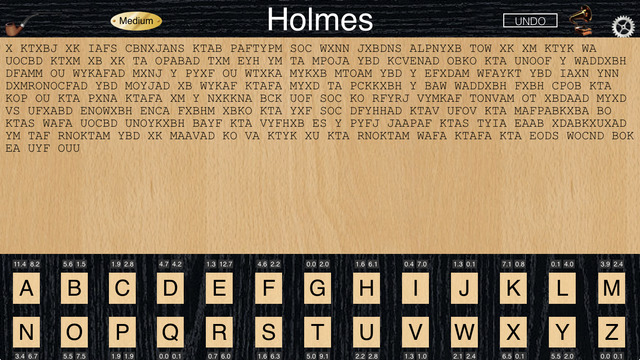 Holmes Free : the cryptic cipher code puzzle game