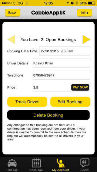 【免費旅遊App】CabbieAppUK (Passenger's free booking App)-APP點子