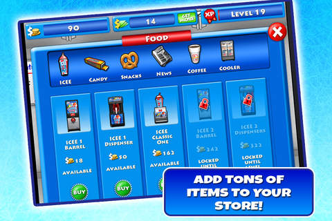 ICEE Maker Store Game - Play Free Fun Frozen Food & Drink Kids Games screenshot 2
