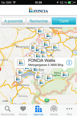 Foncia Suisse screenshot 2