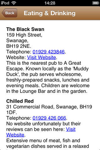 A Great Escape Swanage Guide screenshot 3