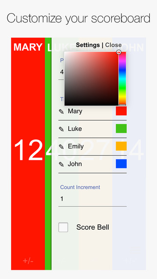 【免費生活App】Score! A simple scoreboard-APP點子