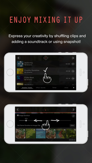 【免費攝影App】KineMix - Video Highlight Editor-APP點子