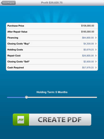 【免費財經App】Real Estate Flip - Investing Calculator-APP點子