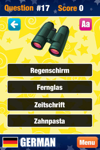 Study German Words - Learn language for travel in Germany screenshot 3